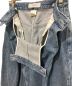 中古・古着 LE CIEL BLEU (ルシェルブルー) Front Tuck Wide Denim Pants（フロントタックワイドデニムパンツ） ブルー サイズ:36：7000円
