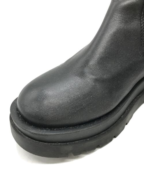 FRAY ID（フレイ アイディー）FRAY ID (フレイ アイディー) トラックソールストレッチブーツ ブラック サイズ:36の古着・服飾アイテム