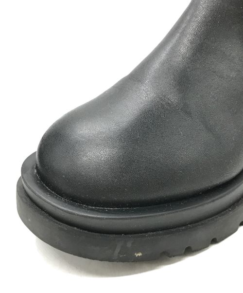 FRAY ID（フレイ アイディー）FRAY ID (フレイ アイディー) トラックソールストレッチブーツ ブラック サイズ:36の古着・服飾アイテム