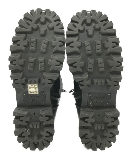 SIDANHA（シダナ）SIDANHA (シダナ) レースアップブーツ ブラック サイズ:37 1/2の古着・服飾アイテム