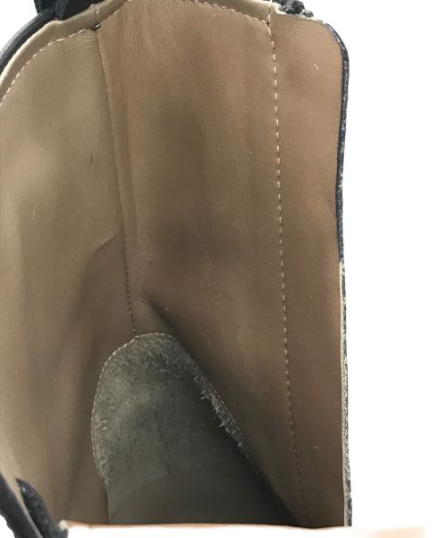 SIDANHA（シダナ）SIDANHA (シダナ) レースアップブーツ ブラック サイズ:37 1/2の古着・服飾アイテム