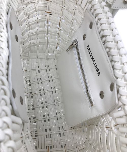 BALENCIAGA（バレンシアガ）BALENCIAGA (バレンシアガ) ビストロ ホワイトの古着・服飾アイテム