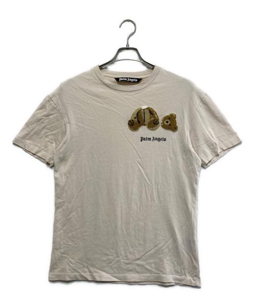 Palm Angels（パーム エンジェルス）Palm Angels (パーム エンジェルス) BEAR S/S T ベージュ サイズ:Sの古着・服飾アイテム
