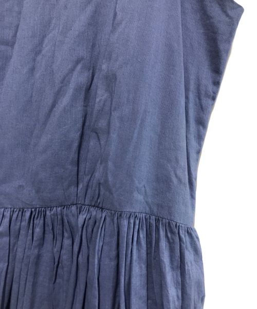 MARIHA（マリハ）MARIHA (マリハ) ノースリーブワンピース ブルー サイズ:38の古着・服飾アイテム