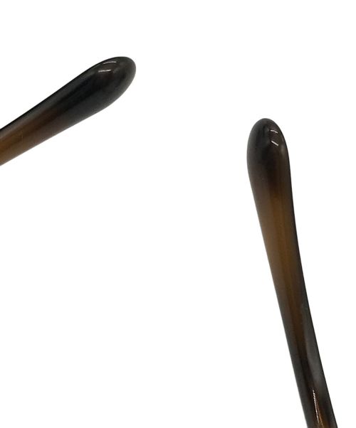 CHANEL（シャネル）CHANEL (シャネル) フェイクパールサングラス ブラウン サイズ:53□19−140の古着・服飾アイテム