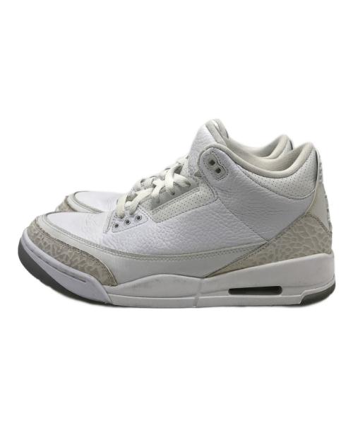 NIKE（ナイキ）NIKE (ナイキ) AIR JORDAN 3 RETRO ホワイト サイズ:US 8.5の古着・服飾アイテム