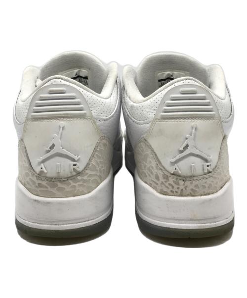 NIKE（ナイキ）NIKE (ナイキ) AIR JORDAN 3 RETRO ホワイト サイズ:US 8.5の古着・服飾アイテム