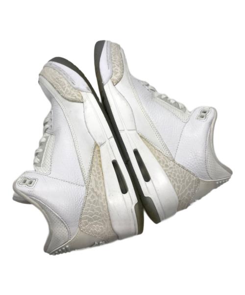 NIKE（ナイキ）NIKE (ナイキ) AIR JORDAN 3 RETRO ホワイト サイズ:US 8.5の古着・服飾アイテム