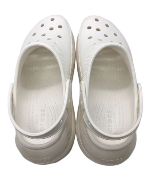 crocs（クロックス）crocs (クロックス) MEGA CRUSH CLOG（メガ クラッシュ クロッグ） ホワイト サイズ:M9 W11の古着・服飾アイテム