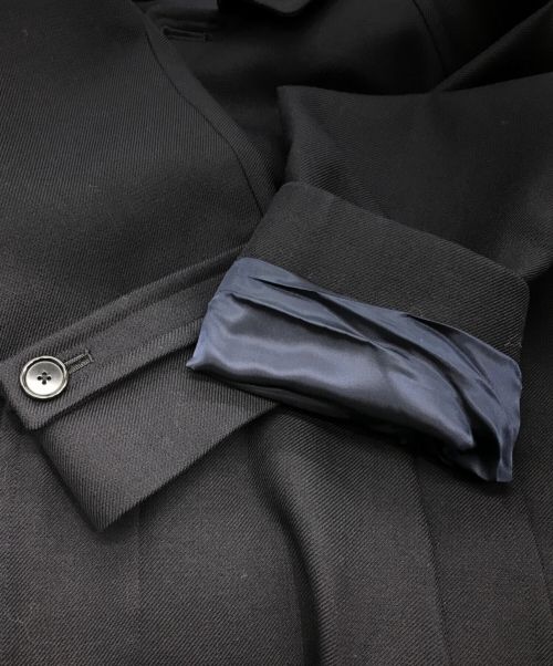 JOHN SMEDLEY（ジョンスメドレー）JOHN SMEDLEY (ジョンスメドレー) 20AWダブルクロスバルマカーンコート ネイビー サイズ:Sの古着・服飾アイテム