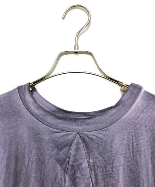 mizuiro-ind（ミズイロインド）mizuiro-ind (ミズイロインド) ピグメントダイワンピース パープル サイズ:ーの古着・服飾アイテム