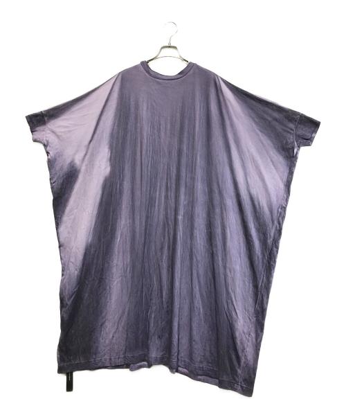 mizuiro-ind（ミズイロインド）mizuiro-ind (ミズイロインド) ピグメントダイワンピース パープル サイズ:ーの古着・服飾アイテム