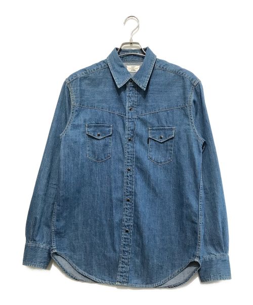 Rags McGREGOR（ラグスマックレガー）Rags McGREGOR (ラグス マクレガー) デニムウエスタンシャツ インディゴ サイズ:Lの古着・服飾アイテム