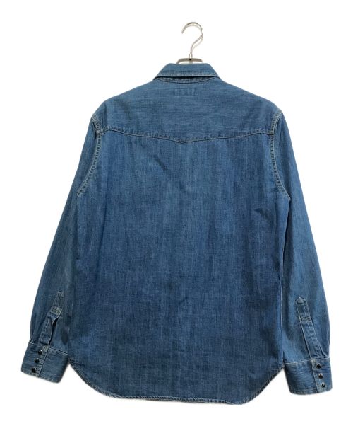 Rags McGREGOR（ラグスマックレガー）Rags McGREGOR (ラグス マクレガー) デニムウエスタンシャツ インディゴ サイズ:Lの古着・服飾アイテム