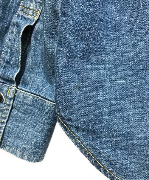 Rags McGREGOR（ラグスマックレガー）Rags McGREGOR (ラグス マクレガー) デニムウエスタンシャツ インディゴ サイズ:Lの古着・服飾アイテム