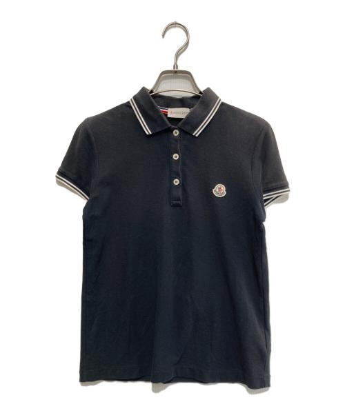 MONCLER（モンクレール）MONCLER (モンクレール) MAGLIA POLO MANICA CORTA ブラック サイズ:Sの古着・服飾アイテム