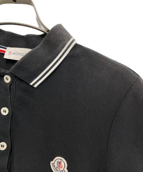 MONCLER（モンクレール）MONCLER (モンクレール) MAGLIA POLO MANICA CORTA ブラック サイズ:Sの古着・服飾アイテム