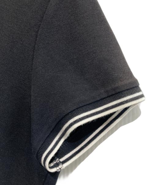 MONCLER（モンクレール）MONCLER (モンクレール) MAGLIA POLO MANICA CORTA ブラック サイズ:Sの古着・服飾アイテム