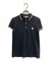 MONCLER（モンクレール）の古着「MAGLIA POLO MANICA CORTA」｜ブラック