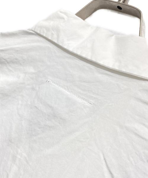 MM6 Maison Margiela（エムエムシックスメゾンマルジェラ）MM6 Maison Margiela (エムエムシックスメゾンマルジェラ) シャツワンピース ホワイト×ピンク サイズ:40の古着・服飾アイテム