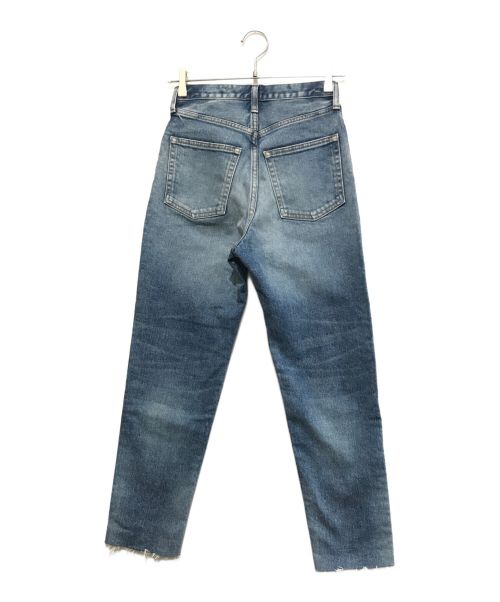 HYKE（ハイク）HYKE (ハイク) TAPERED JEANS 13168 ブルー サイズ:27の古着・服飾アイテム