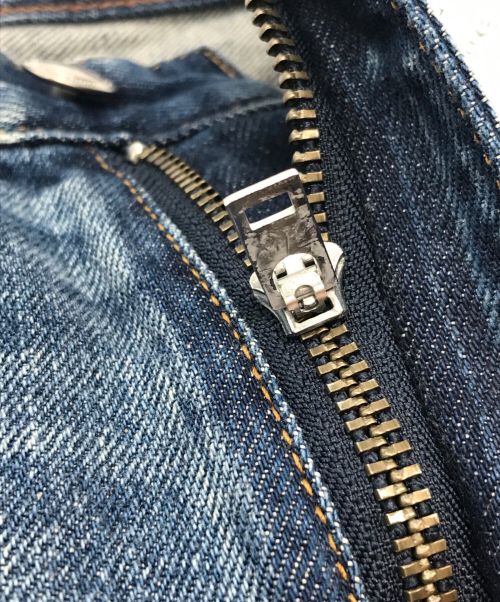 HYKE（ハイク）HYKE (ハイク) TAPERED JEANS 13168 ブルー サイズ:27の古着・服飾アイテム