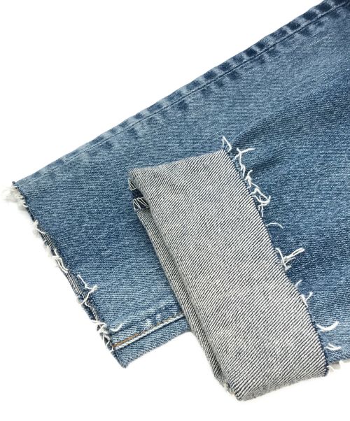 HYKE（ハイク）HYKE (ハイク) TAPERED JEANS 13168 ブルー サイズ:27の古着・服飾アイテム