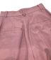 中古・古着 CLANE (クラネ) SEMI WIDE TUCK PANTS ピンク サイズ:1：2000円