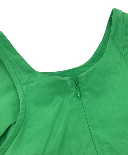 SAYAKA DAVIS（サヤカ デイヴィス）SAYAKA DAVIS (サヤカ デイヴィス) Balloon Dress グリーン サイズ:XSの古着・服飾アイテム