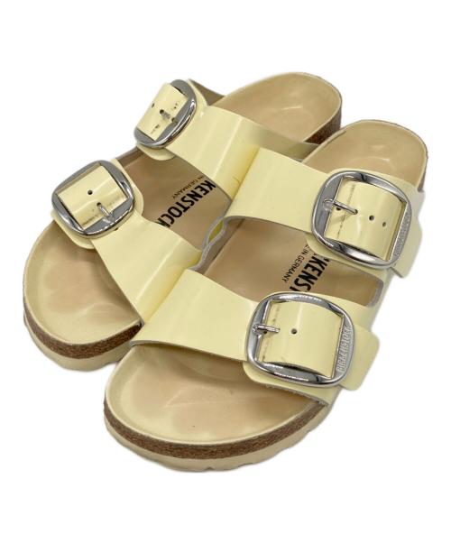 BIRKENSTOCK（ビルケンシュトック）BIRKENSTOCK (ビルケンシュトック) ARIZONA BIG BUCKLE アイボリー サイズ:24の古着・服飾アイテム
