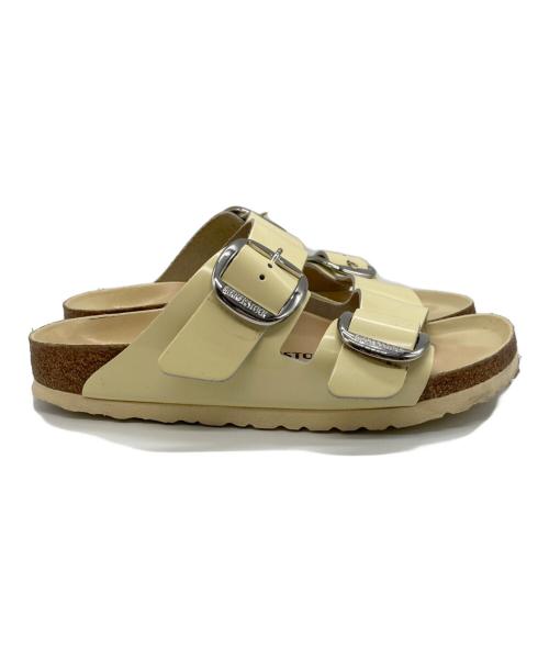 BIRKENSTOCK（ビルケンシュトック）BIRKENSTOCK (ビルケンシュトック) ARIZONA BIG BUCKLE アイボリー サイズ:24の古着・服飾アイテム