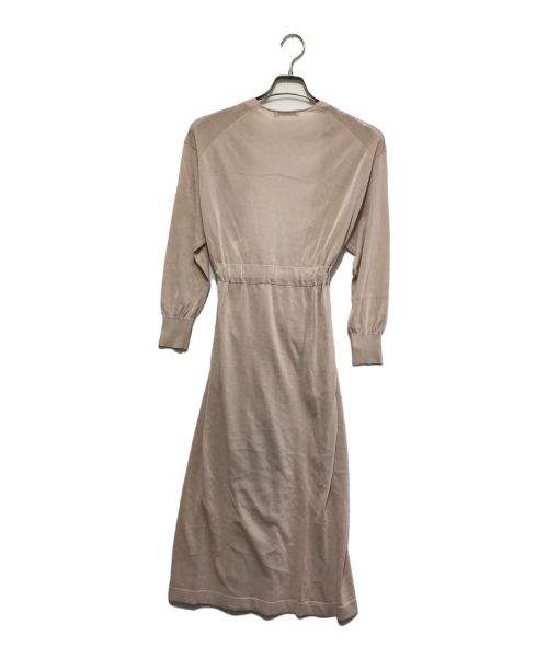 ANAYI（アナイ）ANAYI (アナイ) ロングニットカーディガン ベージュ サイズ:36の古着・服飾アイテム