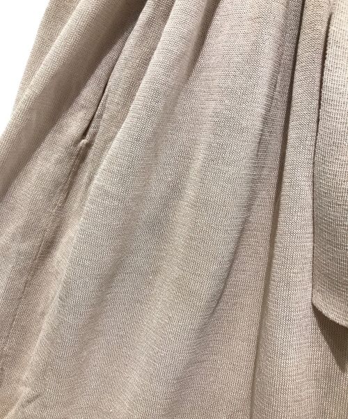 ANAYI（アナイ）ANAYI (アナイ) ロングニットカーディガン ベージュ サイズ:36の古着・服飾アイテム