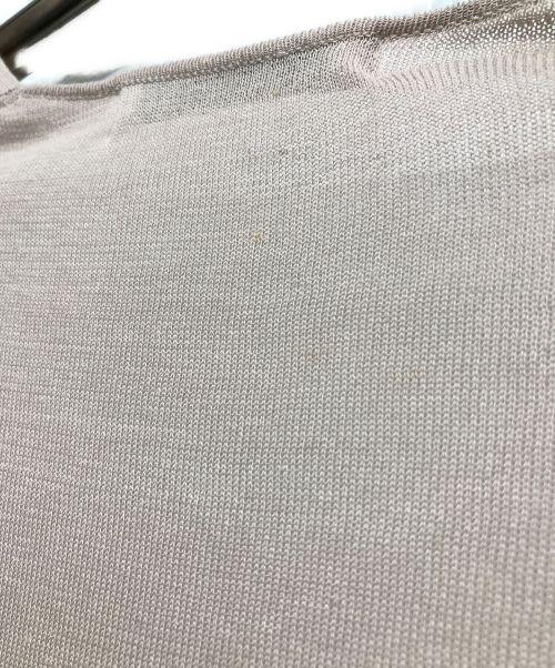 ANAYI（アナイ）ANAYI (アナイ) ロングニットカーディガン ベージュ サイズ:36の古着・服飾アイテム