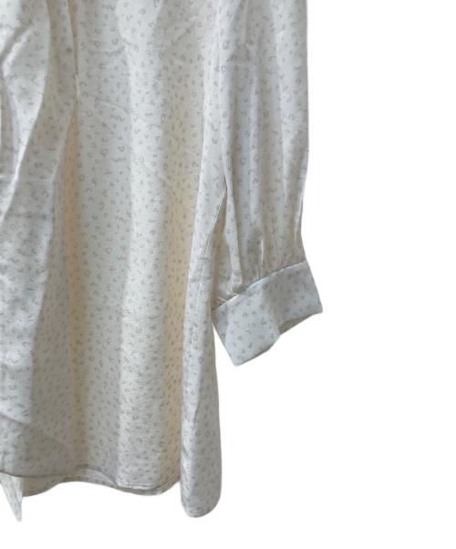 ANAYI（アナイ）ANAYI (アナイ) 柄ブラウス ベージュ サイズ:36の古着・服飾アイテム