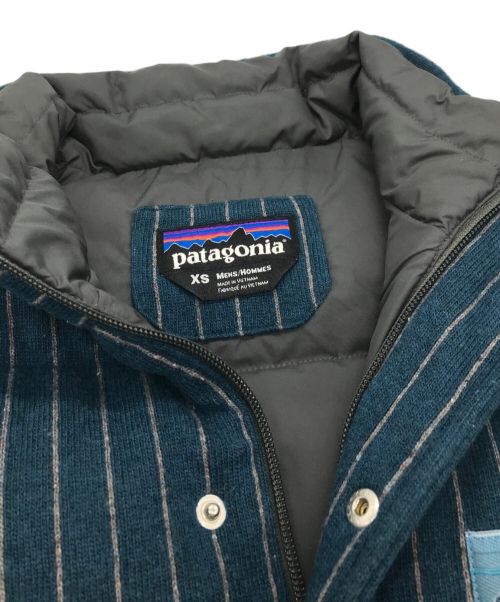 Patagonia（パタゴニア）Patagonia (パタゴニア) Quilt Again Vest ブルー サイズ:XSの古着・服飾アイテム