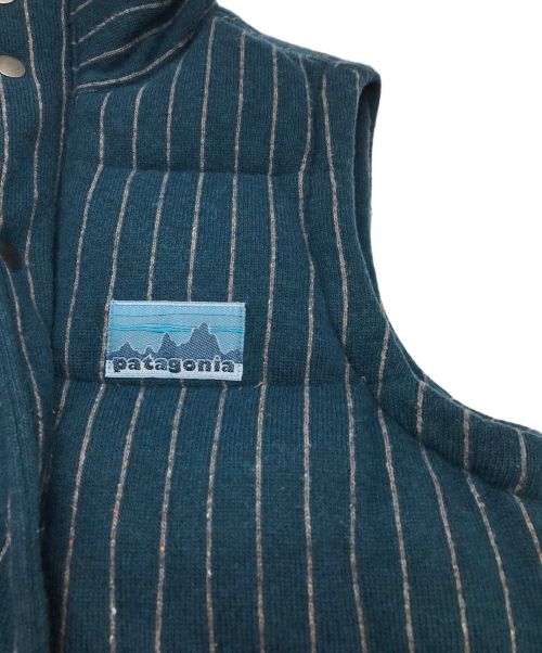 Patagonia（パタゴニア）Patagonia (パタゴニア) Quilt Again Vest ブルー サイズ:XSの古着・服飾アイテム