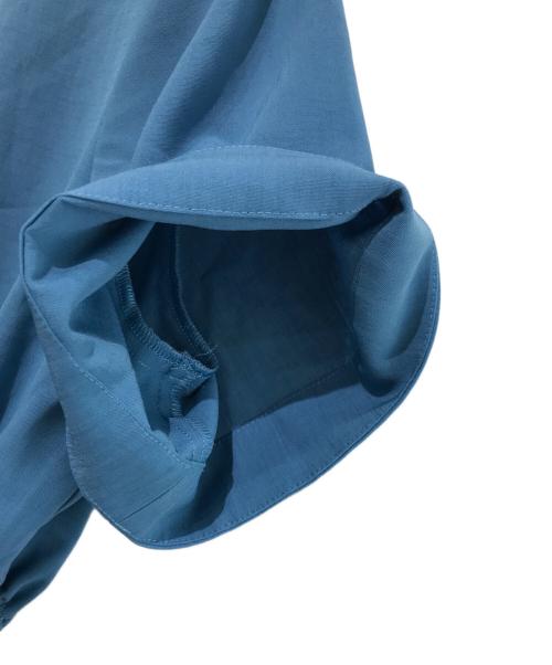 LE CIEL BLEU（ルシェルブルー）LE CIEL BLEU (ルシェルブルー) Cut Out Zip Dress ブルー サイズ:36の古着・服飾アイテム