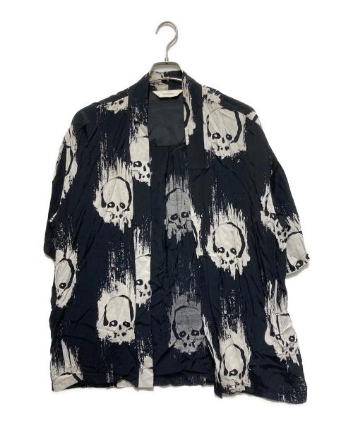 SASQUATCHfabrix.（サスクワッチファブリックス）SASQUATCHfabrix. (サスクワッチファブリックス) 柄シャツ ブラック サイズ:XLの古着・服飾アイテム