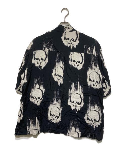 SASQUATCHfabrix.（サスクワッチファブリックス）SASQUATCHfabrix. (サスクワッチファブリックス) 柄シャツ ブラック サイズ:XLの古着・服飾アイテム