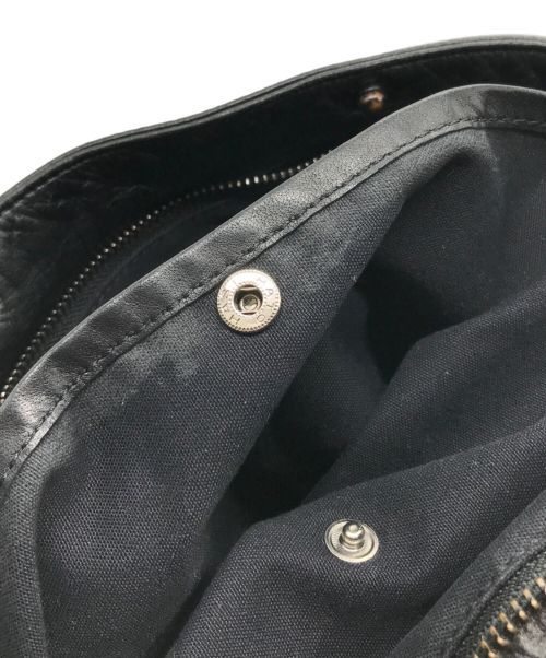 PATRICK STEPHAN（パトリックステファン）PATRICK STEPHAN (パトリックステファン) 2WAYレザーバッグ ブラック サイズ:ーの古着・服飾アイテム