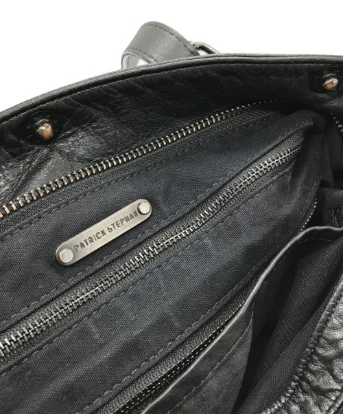 PATRICK STEPHAN（パトリックステファン）PATRICK STEPHAN (パトリックステファン) 2WAYレザーバッグ ブラック サイズ:ーの古着・服飾アイテム