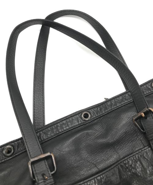 PATRICK STEPHAN（パトリックステファン）PATRICK STEPHAN (パトリックステファン) 2WAYレザーバッグ ブラック サイズ:ーの古着・服飾アイテム