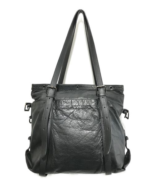 PATRICK STEPHAN（パトリックステファン）PATRICK STEPHAN (パトリックステファン) 2WAYレザーバッグ ブラック サイズ:ーの古着・服飾アイテム