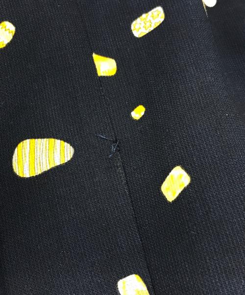 LEONARD（レオナール）LEONARD (レオナール) ロゴ釦総柄ウールジャケット ネイビー サイズ:11ARの古着・服飾アイテム