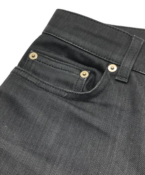 Saint Laurent Paris（サンローランパリ）Saint Laurent Paris (サンローランパリ) スタッズデニムパンツ ブラック サイズ:26の古着・服飾アイテム