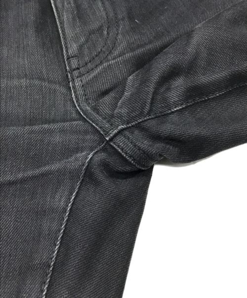 Saint Laurent Paris（サンローランパリ）Saint Laurent Paris (サンローランパリ) スタッズデニムパンツ ブラック サイズ:26の古着・服飾アイテム