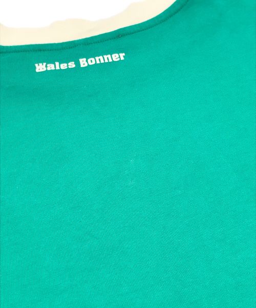 WALES BONNER（ウェールズボナー）WALES BONNER (ウェールズボナー) 24SS RESILIENCE T SHIRT グリーン サイズ:Mの古着・服飾アイテム