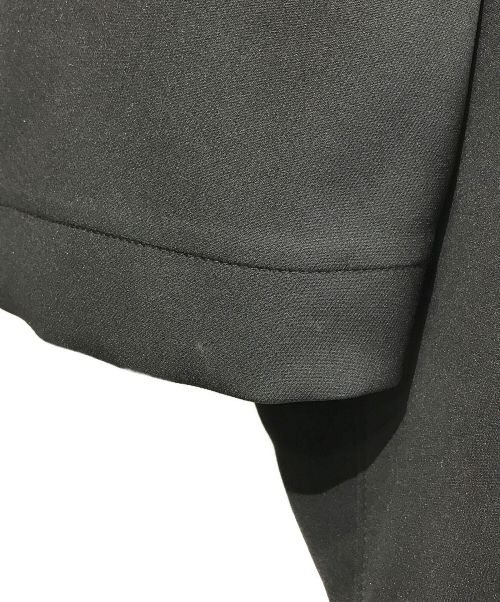 deres（デレス）deres (デレス) スイッチネッククロップドフェザーショートコート ブラック サイズ:Fの古着・服飾アイテム