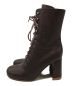 MARYAM NASSIR ZADEH (マリアムナッシアーザデー) LACE UP BOOT W 9CM HEEL ブラウン サイズ:37：6000円
